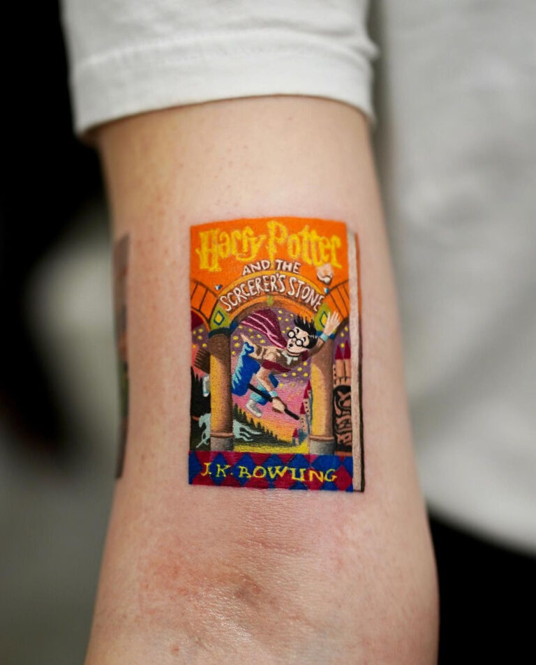 Tetování z filmů a pohádek, Harry Potter na paži