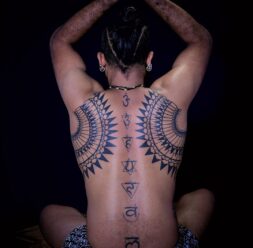 Mandala styl tetování.