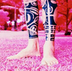 Tribal styl tetování.