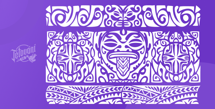  zakázaná tetování – maorské