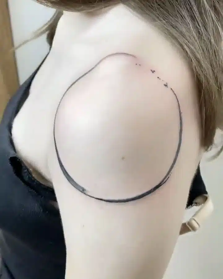 Abstraktní tetování pruh, symbol na rameno