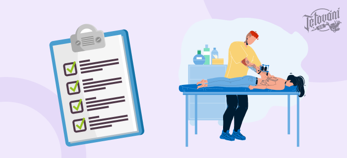 co dělat před tetováním