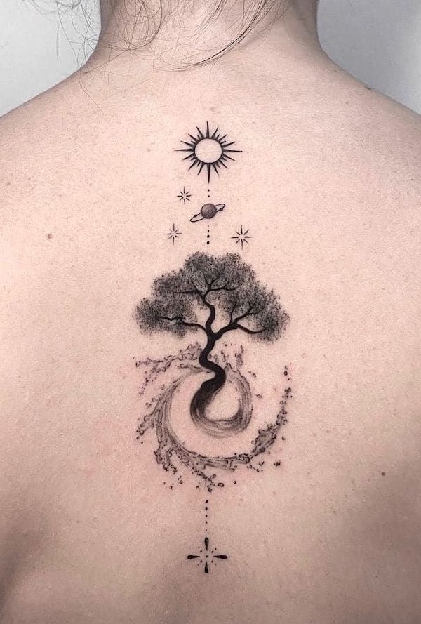 Vesmírný strom života.