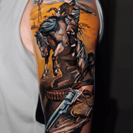 Upstream tattoo studio.