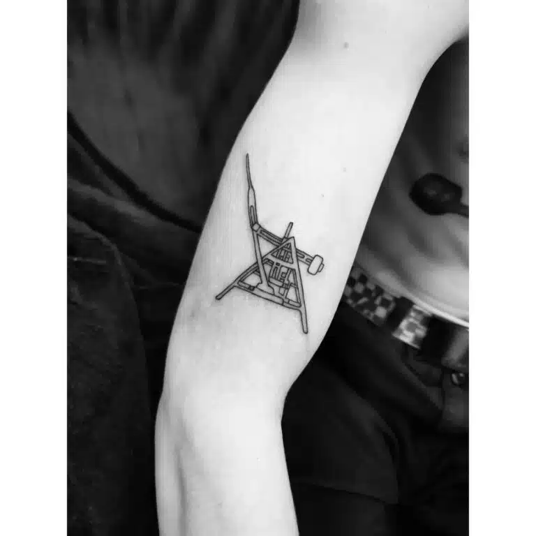 Tetování symbol, Metronom na paži