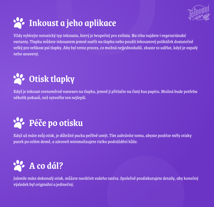 Nechte si otisknout tlapky vas╠îeho mazli╠üc╠îka