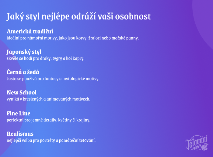 Jaký styl nejlépe odráží vaši osobnost