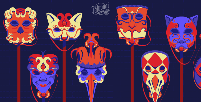 Význam tetování masky - Tajemství lidské duše
