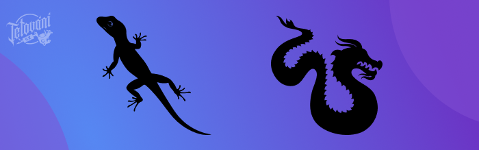 ještěrky v asijské kultuře