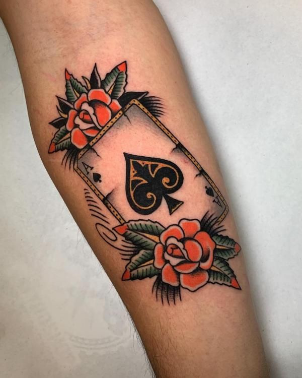 Tetování pikového esa