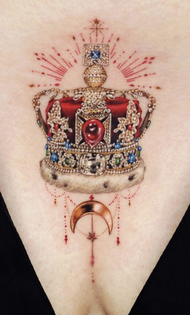 Noblesní královská koruna.