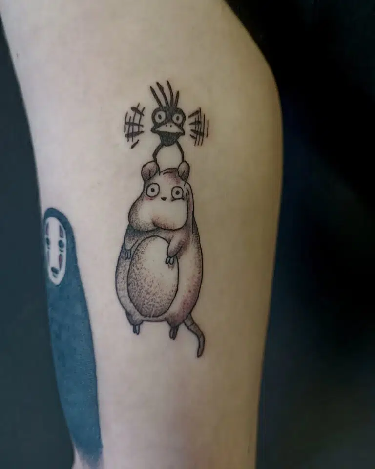 Tetování zvíře na ruce