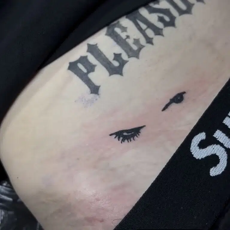 Tetování oči na předloktí oko
