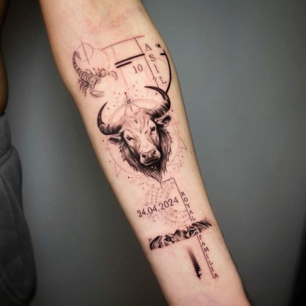 Znamení zvěrokruhu býk.