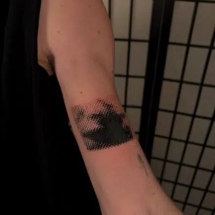 Tetování symbol, tvar na rameno